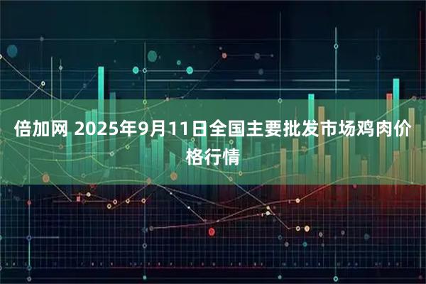 倍加网 2025年9月11日全国主要批发市场鸡肉价格行情